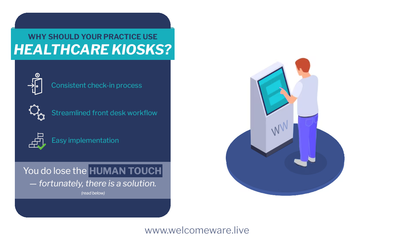 Use healthcare kiosks: How to hire a PT receptionist